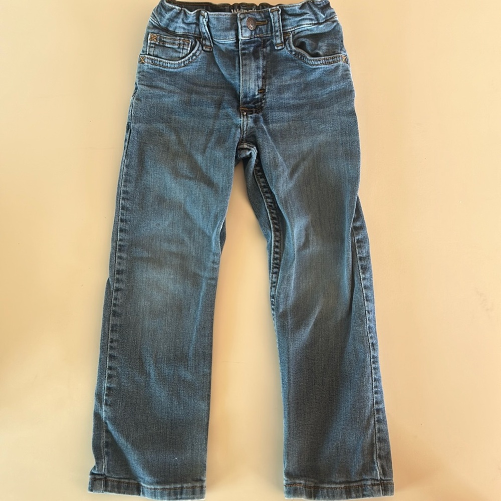 Boys Wrangler size 5 slim jeans